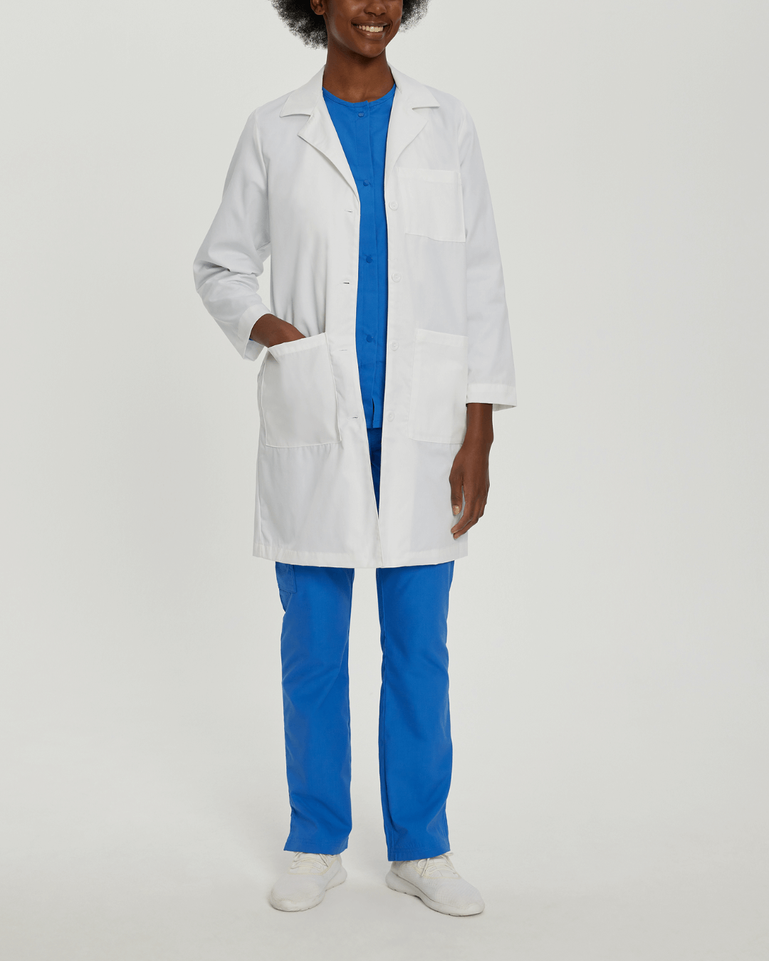 Landau Women's 5-Pocket Full-Length Lab Coat- 3153