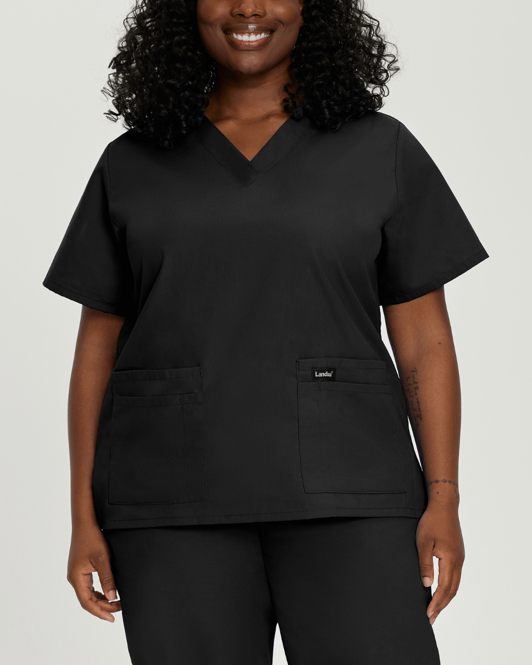 Women's Essentials Scrub Set - Black