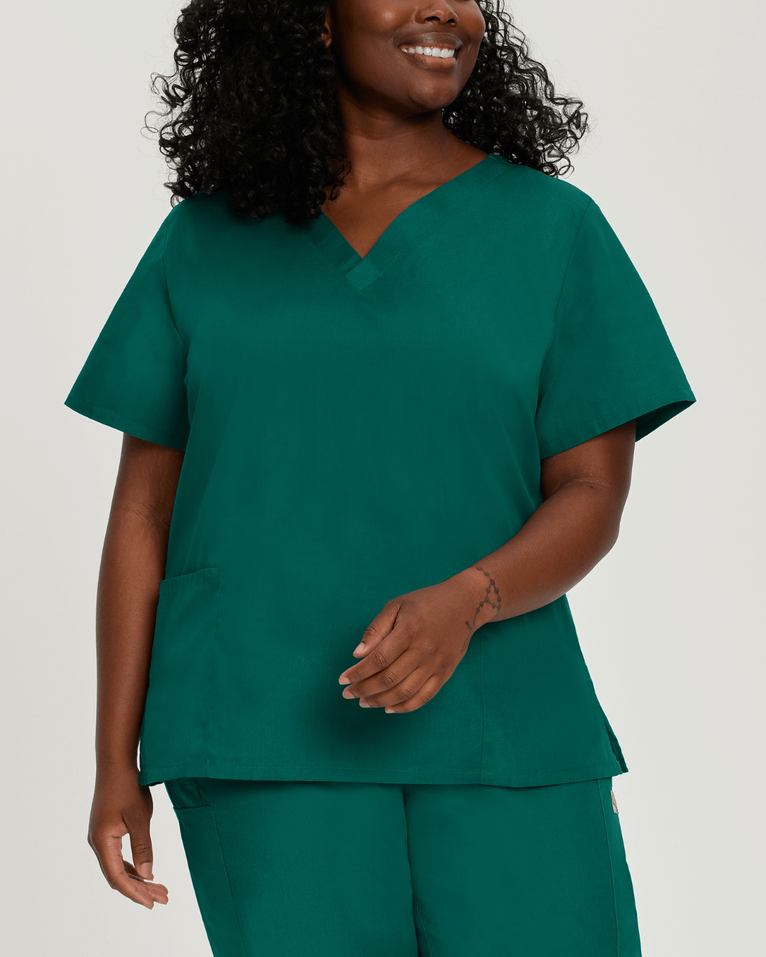 ScrubZone Women's 3-Pocket V-Neck Scrub Top - 70221