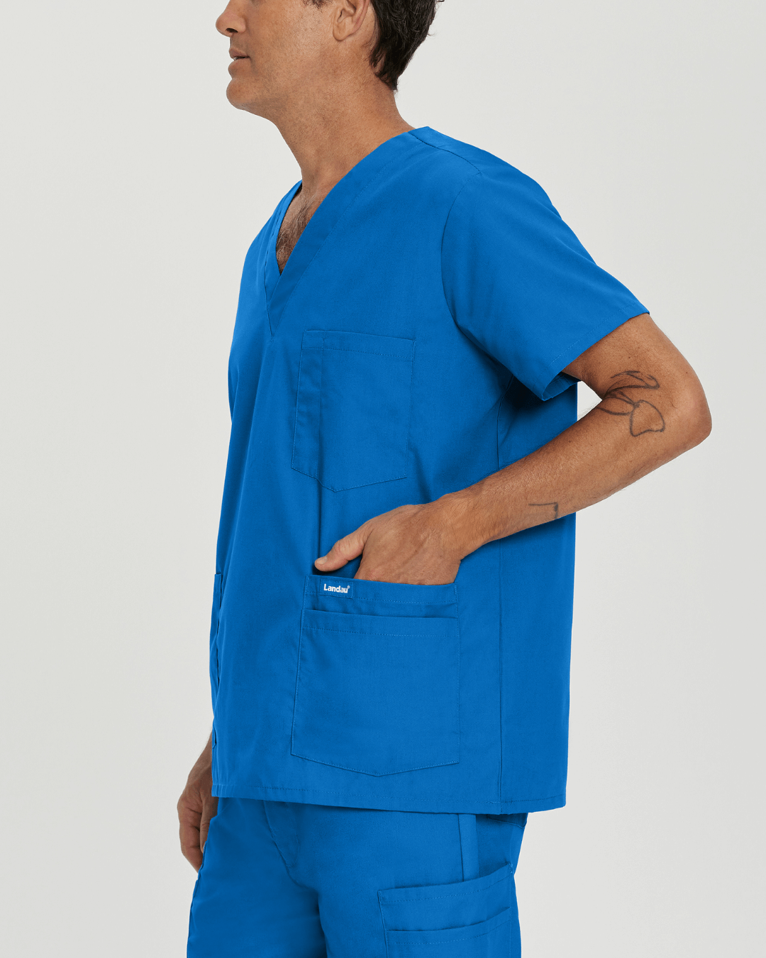 Men's Essentials Scrub Set - Royal Blue