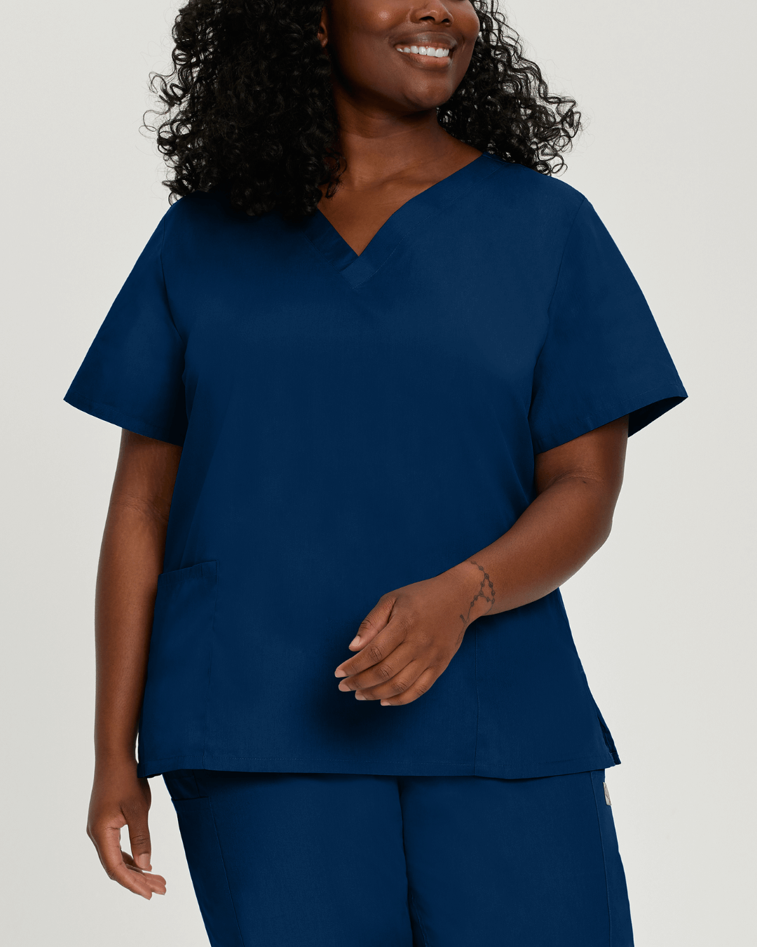 ScrubZone Women's 3-Pocket V-Neck Scrub Top - 70221