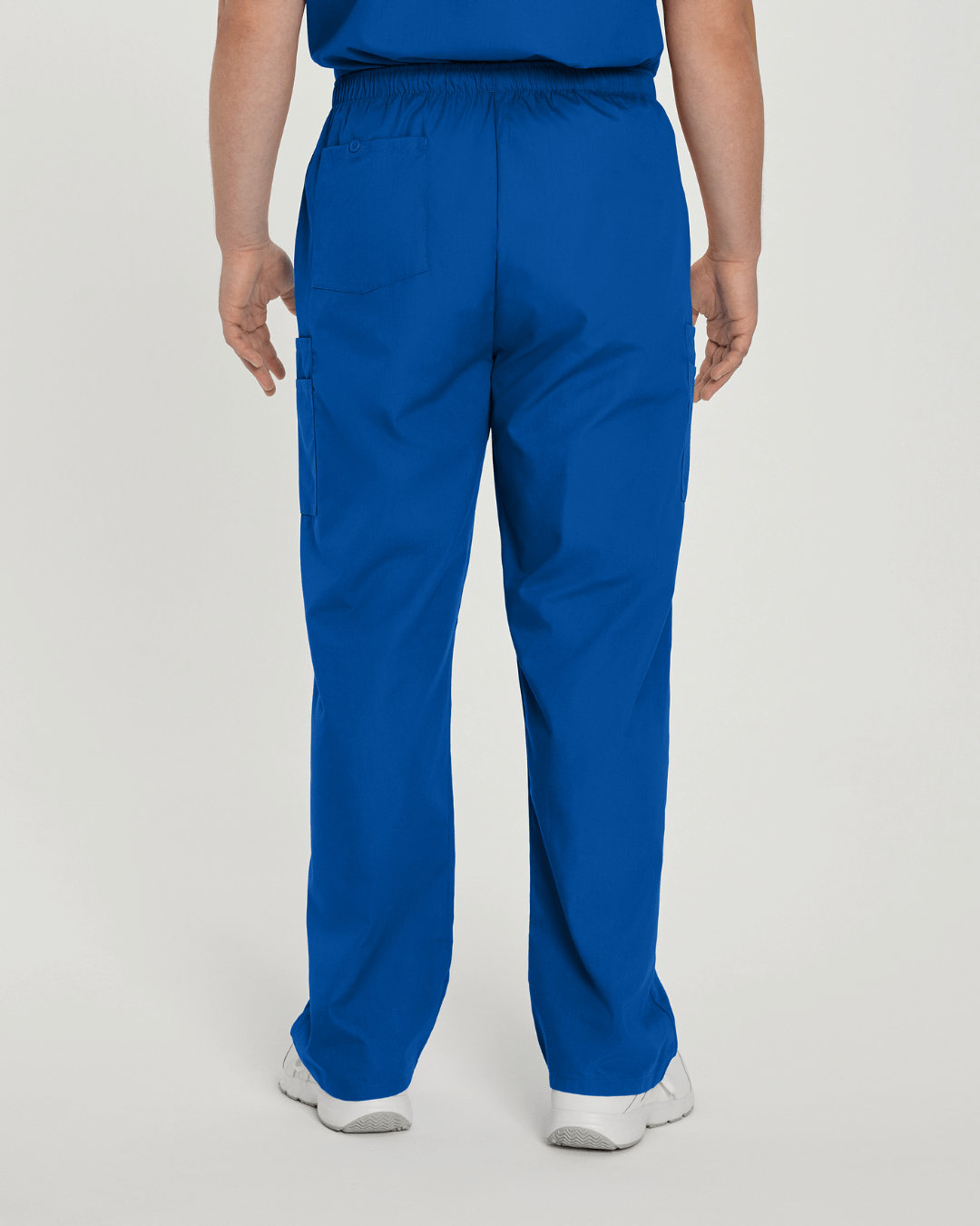 Essentials Men's Straight-Leg Cargo Scrub Pants - 8555