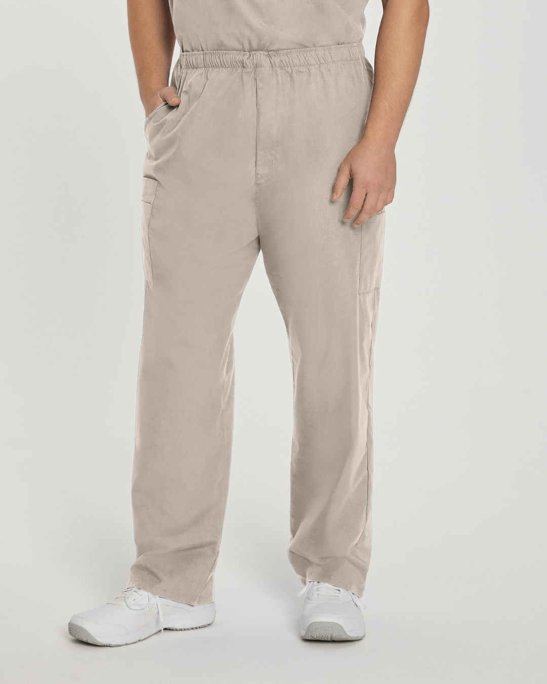 Essentials Men's Straight-Leg Cargo Scrub Pants - 8555