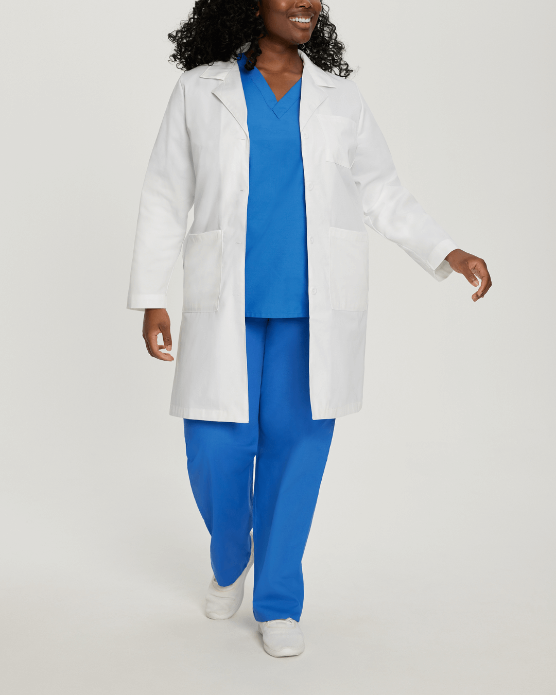 Landau Women's 5-Pocket Full-Length Lab Coat- 3153