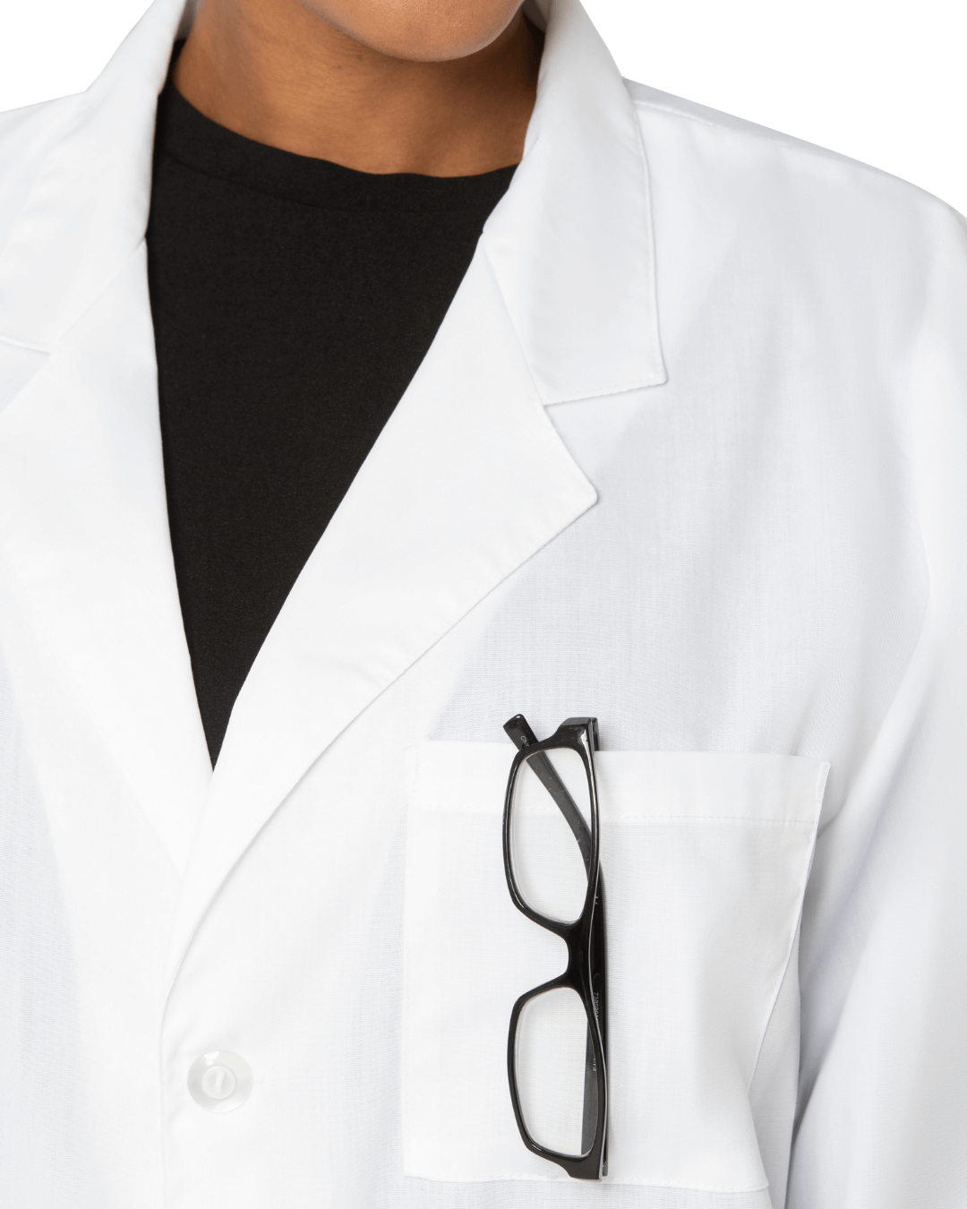 Unisex 3-Pocket Mid-Length Lab Coat - 86002