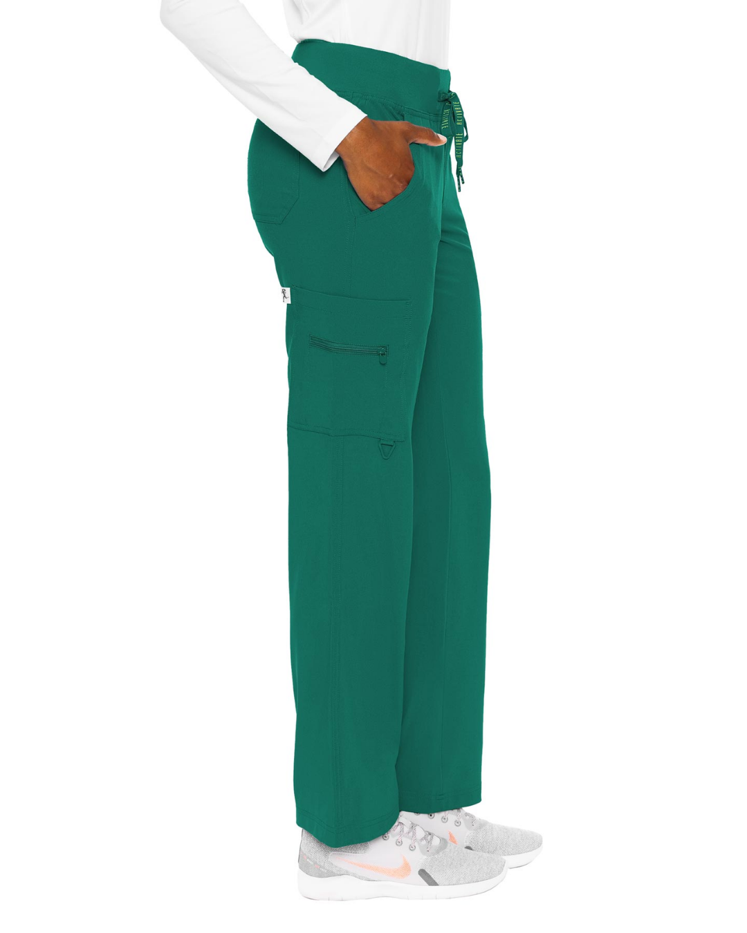 Activate Yoga 1 Cargo Pocket Pant - Hunter Green S Tall - 8747