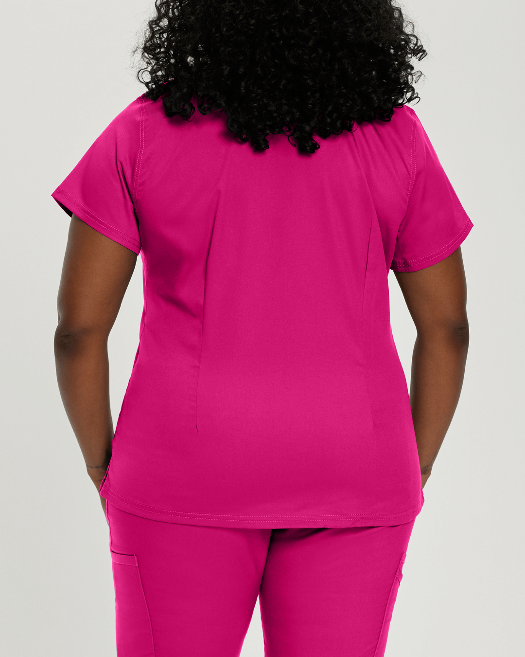 XXS ProFlex Women's 3-Pocket V-Neck Scrub Top- Primrose 4160