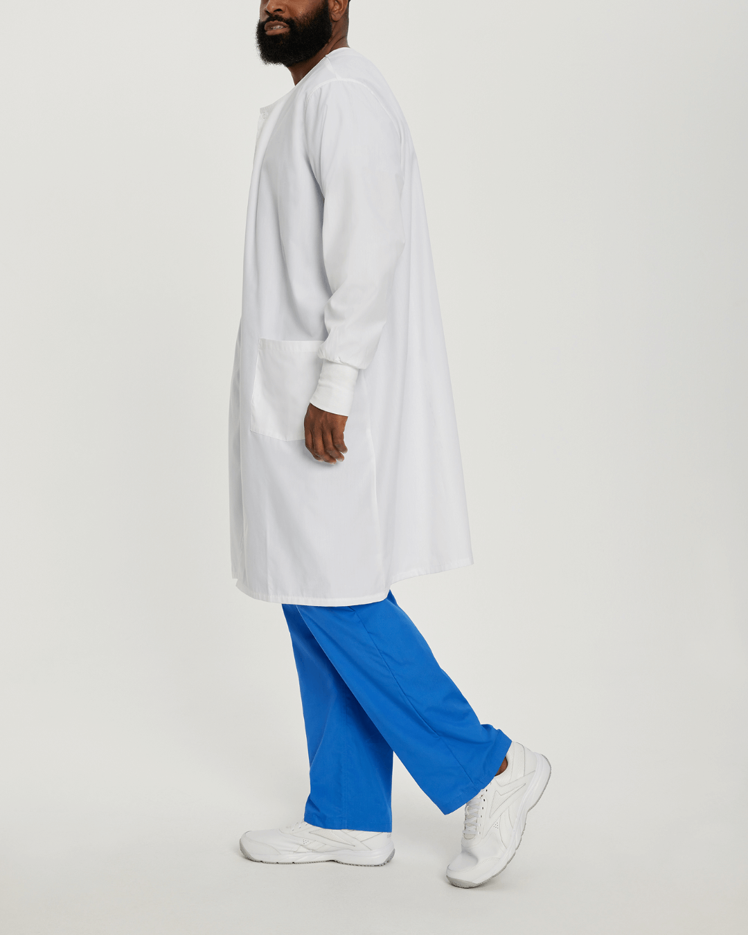 Unisex 2-Pocket Full-Length Lab Coat - 3178