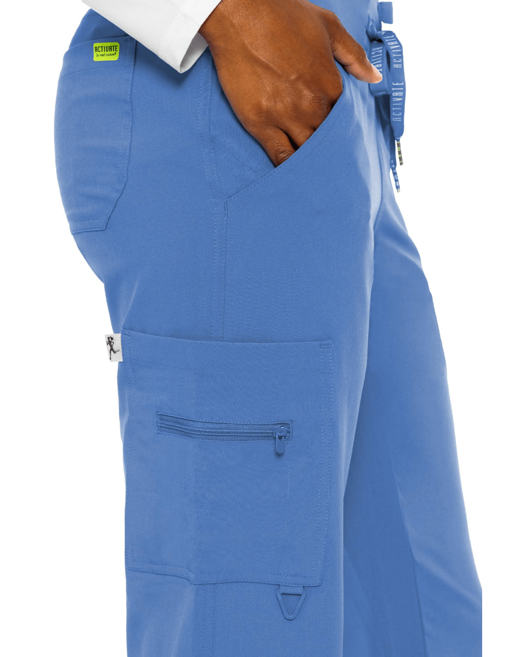 Activate Yoga 1 Cargo Pocket Pant - Ceil - 2XL - 8747