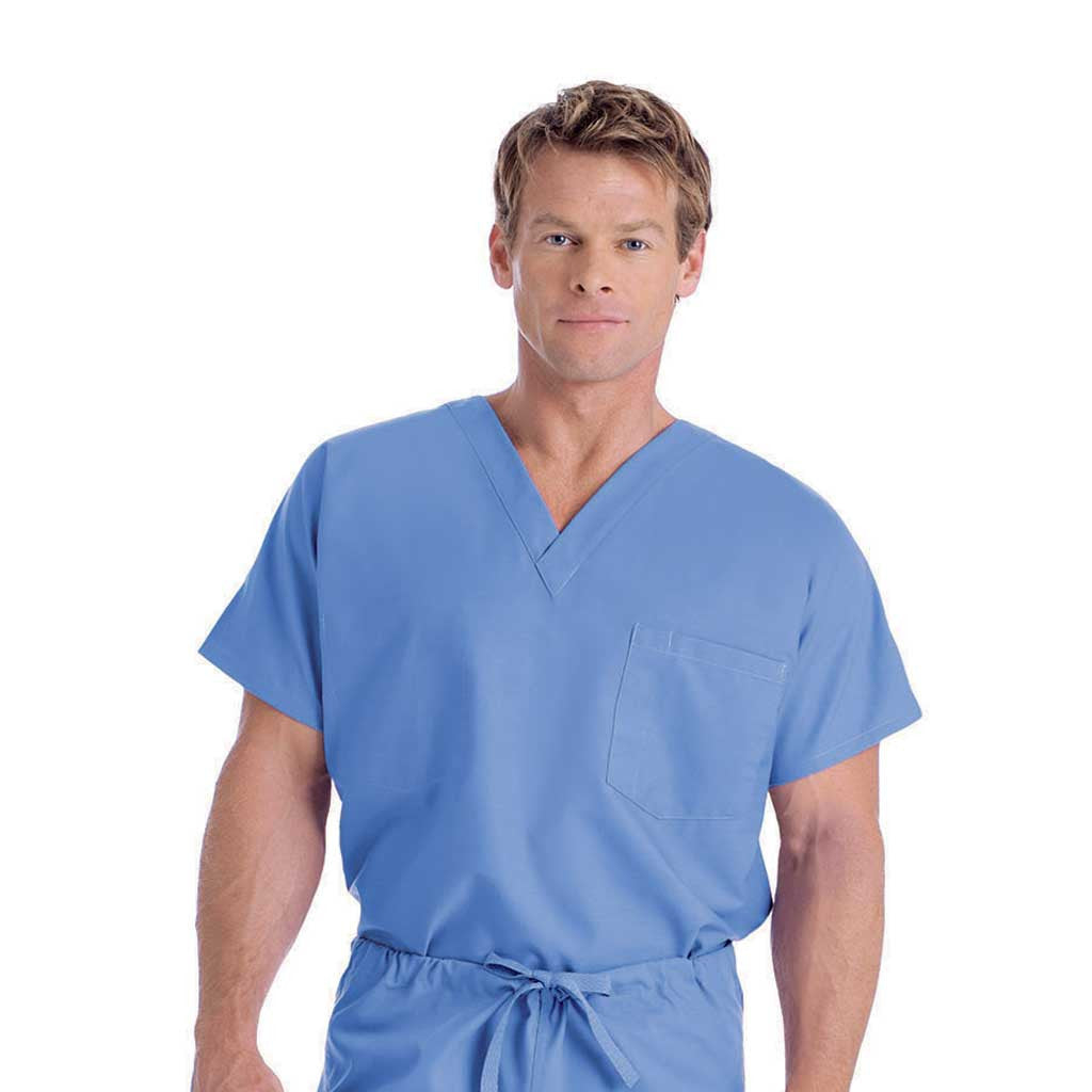 Landau Unisex Scrub Set Ceil Blue