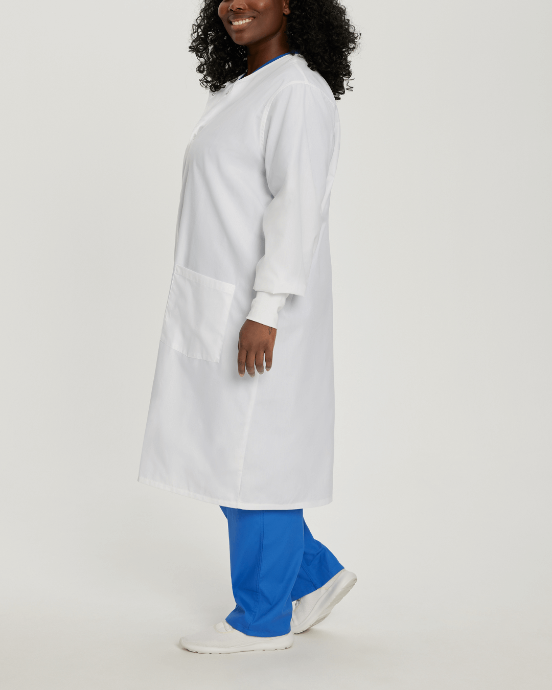 Unisex 2-Pocket Full-Length Lab Coat - 3178