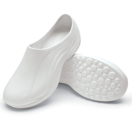 white waterproof nursing shoes