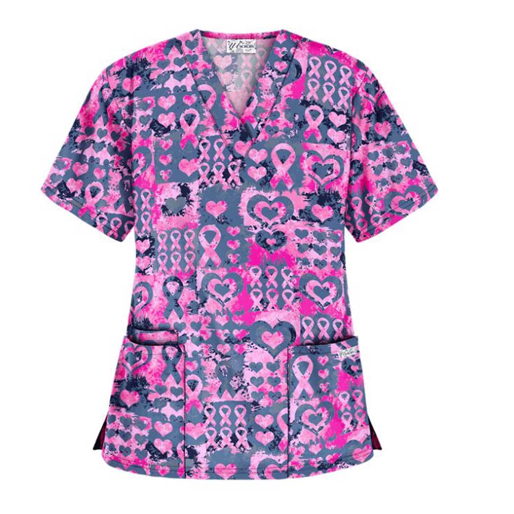 Patterned Scrub Tops - Hunter Scrubs