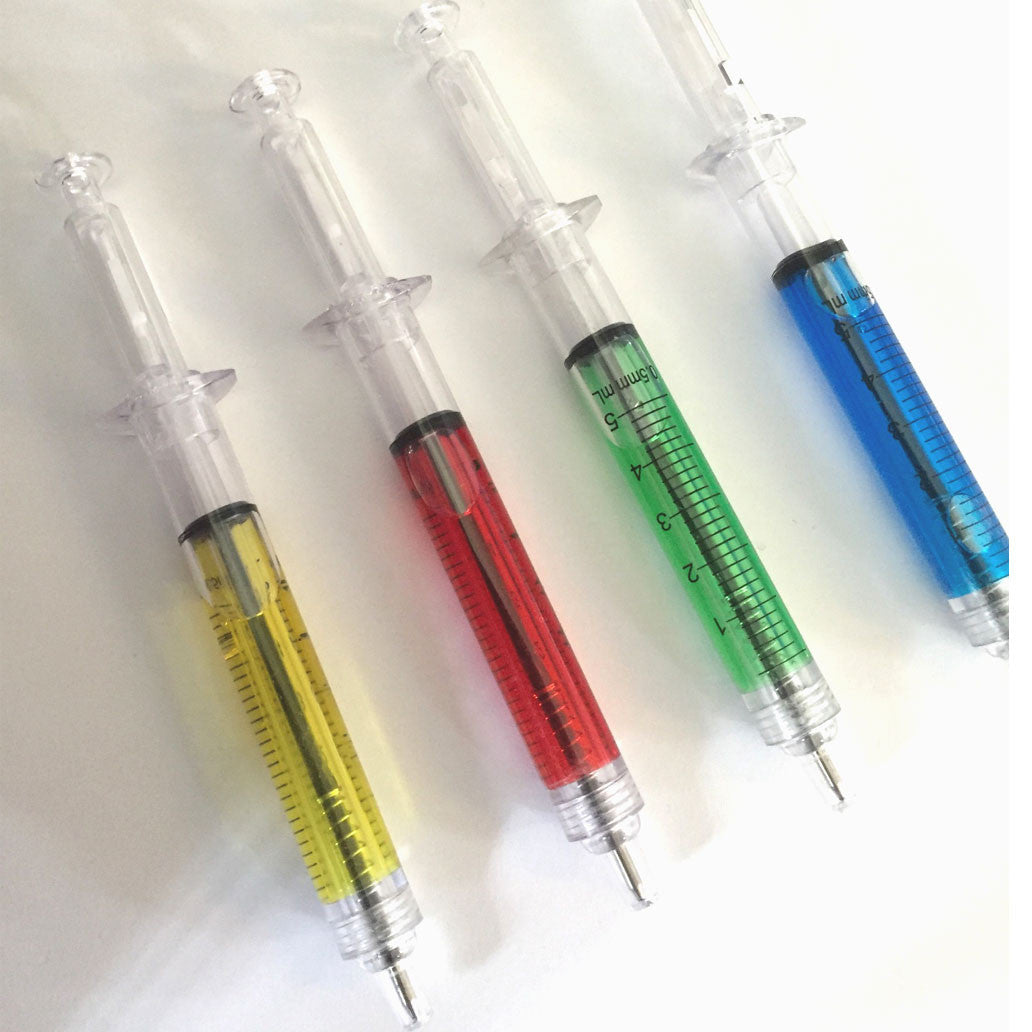 Syringe Novelty Pens