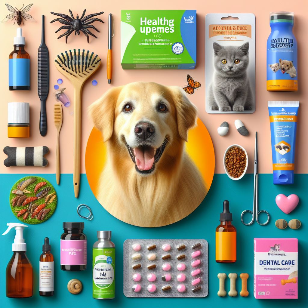 pets health and wellness product