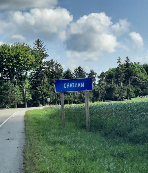 Chatham ON road sign