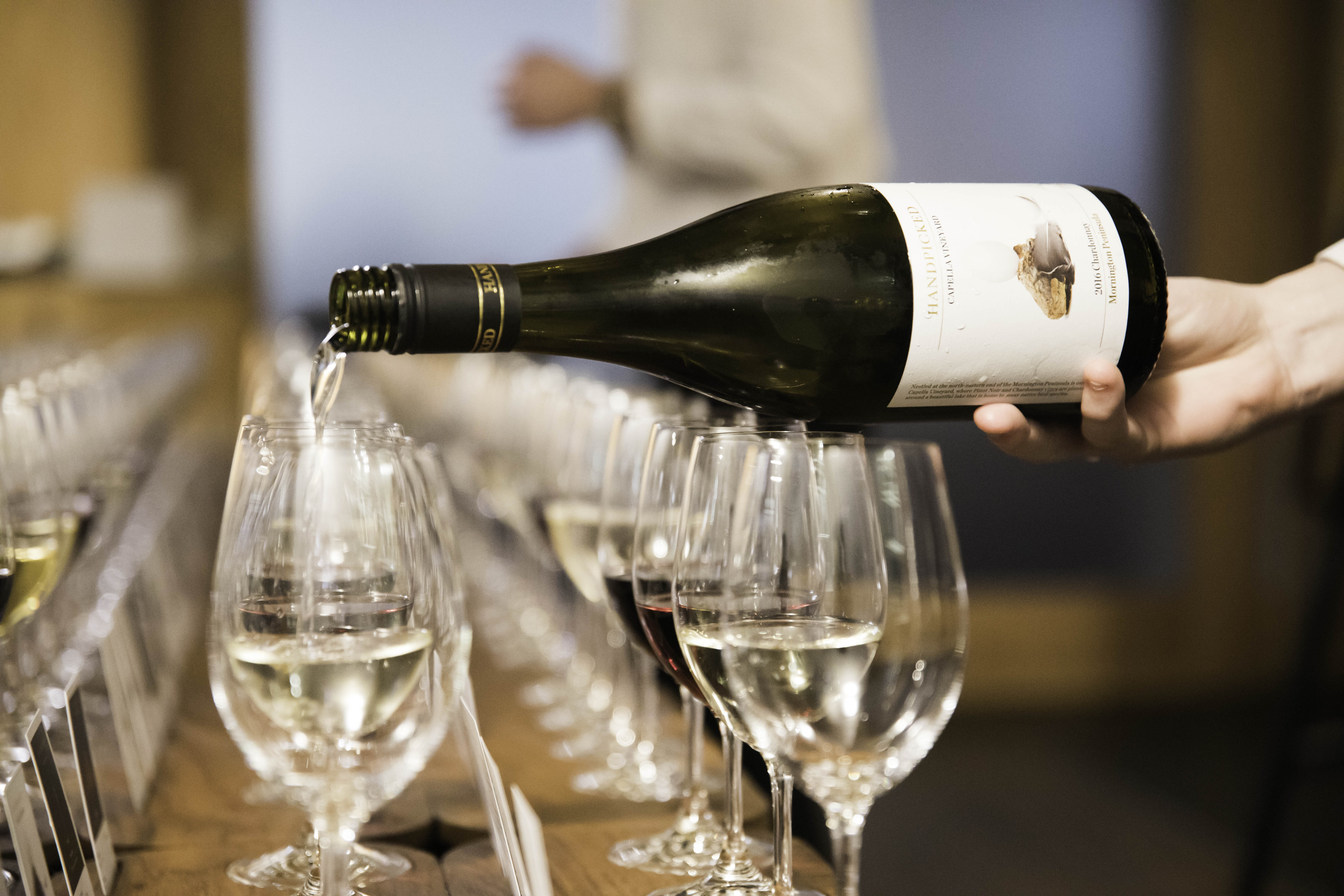 2016 chardonnay wine serving