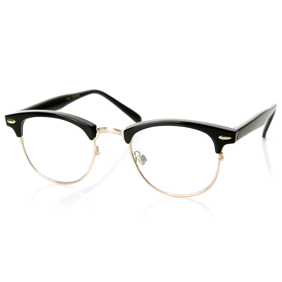 gold rimmed glasses frames