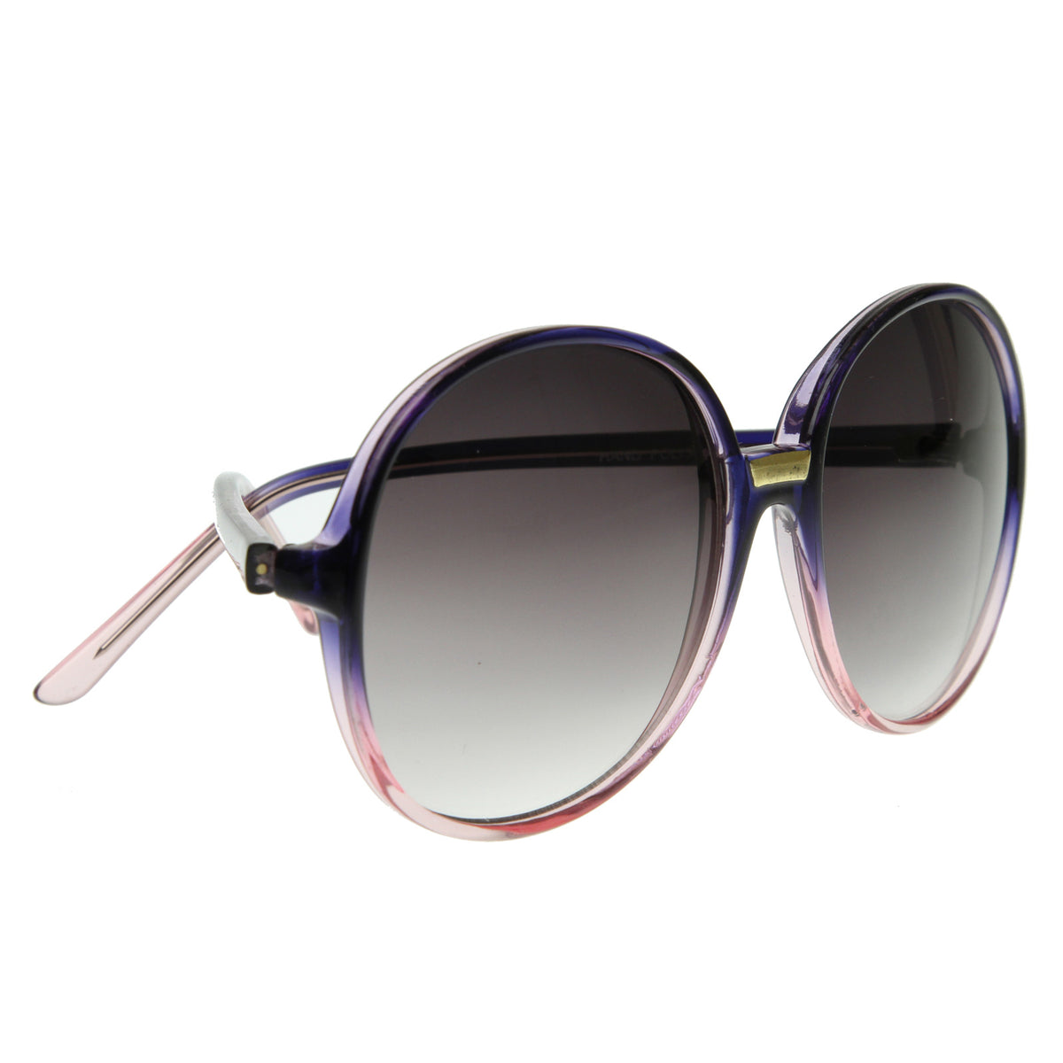 Designer Inspired Oversized Round Circle Fashion Sunglasses - sunglass.la