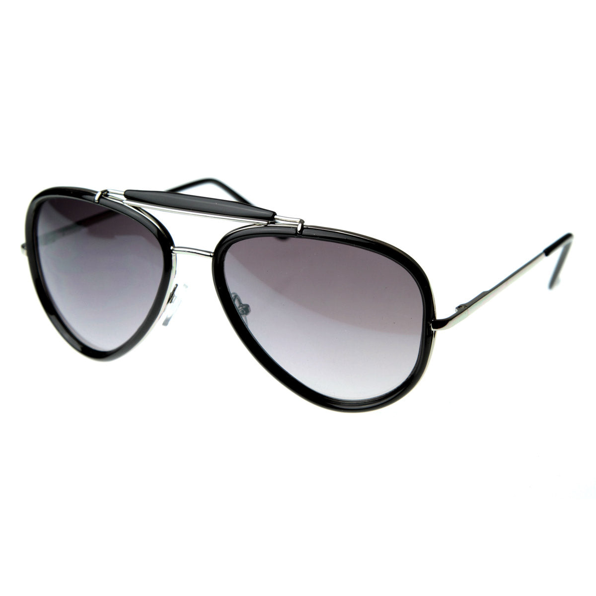 Metal Aviator Sunglasses w Plastic Coat Shades Aviators - sunglass.la