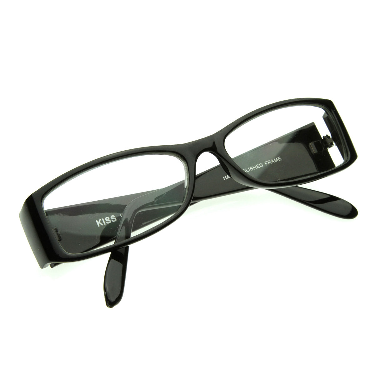Classic Fashion Slim Frame Optical Eyewear Glasses With Clear Lenses
