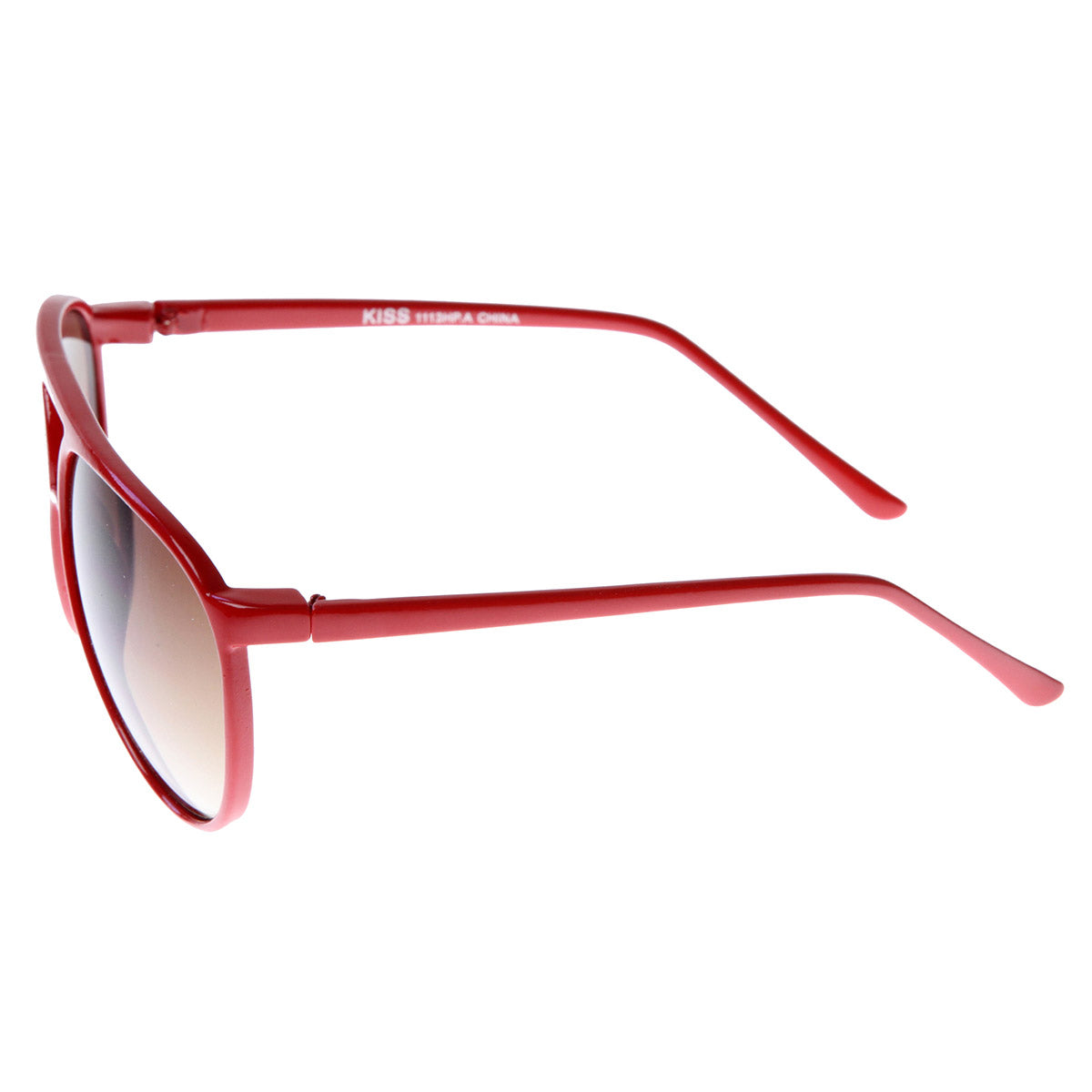 Large Classic Plastic Tear Drop Aviator Sunglasses - sunglass.la