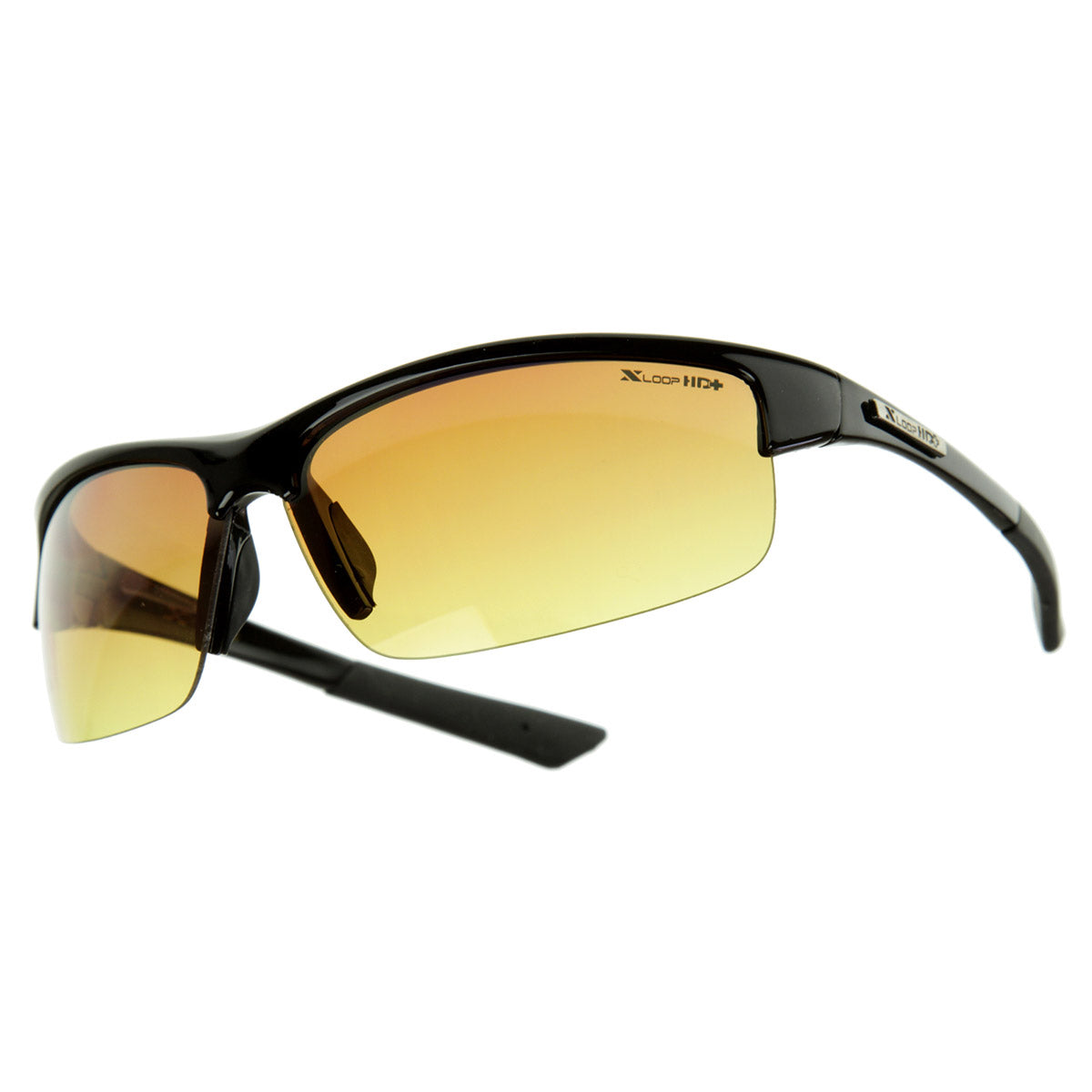 X Loop Sports Half Frame High Definition Sunglasses Hd Xloop Eyewear Sunglass La