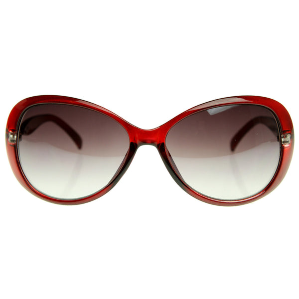 Designer Inspired Premium Quality Oversized Oval Rhinestone Sunglasses ...