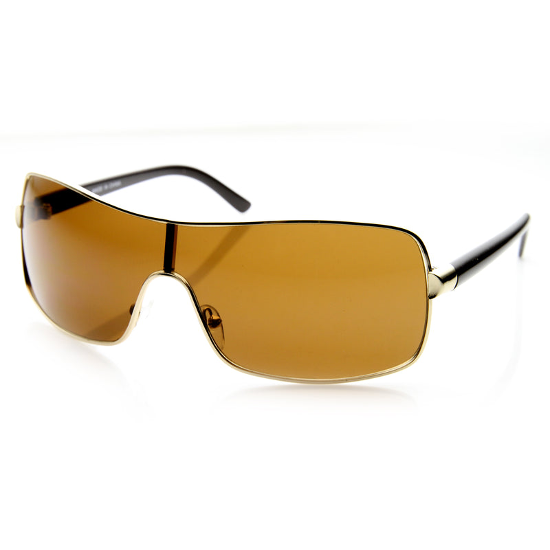 wraparound designer sunglasses