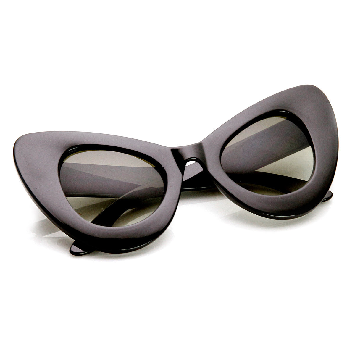 High Fashion Bold Oversized Womens Cat Eye Sunglasses Sunglassla 5459