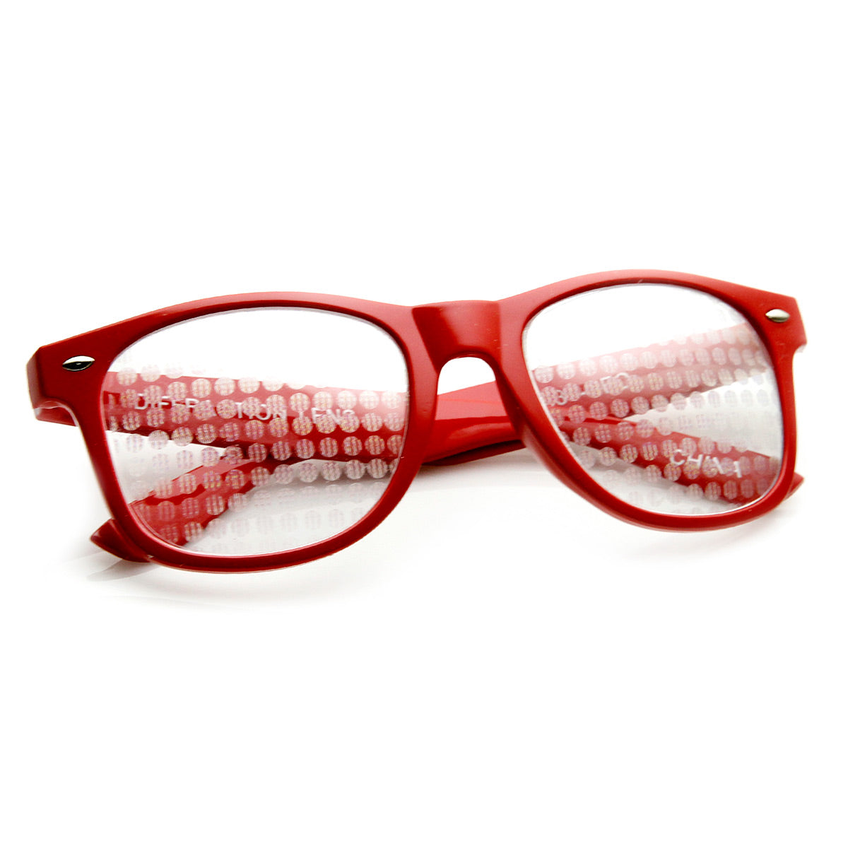 spiral diffraction glasses