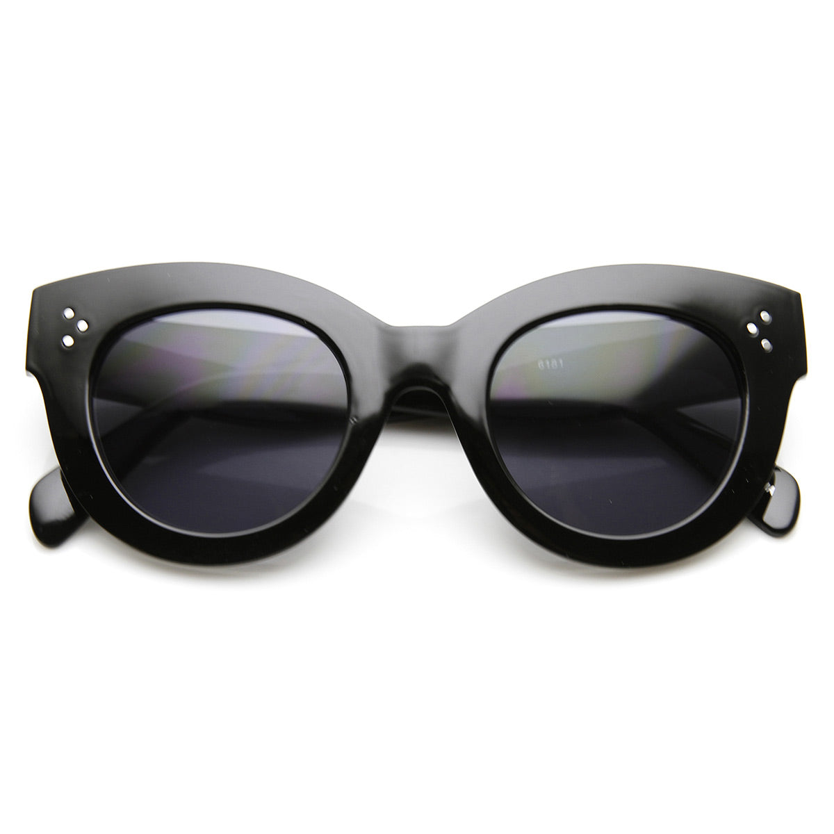 High Fashion Bold Thick Oversized Chunky Horn Rimmed Sunglasses ...