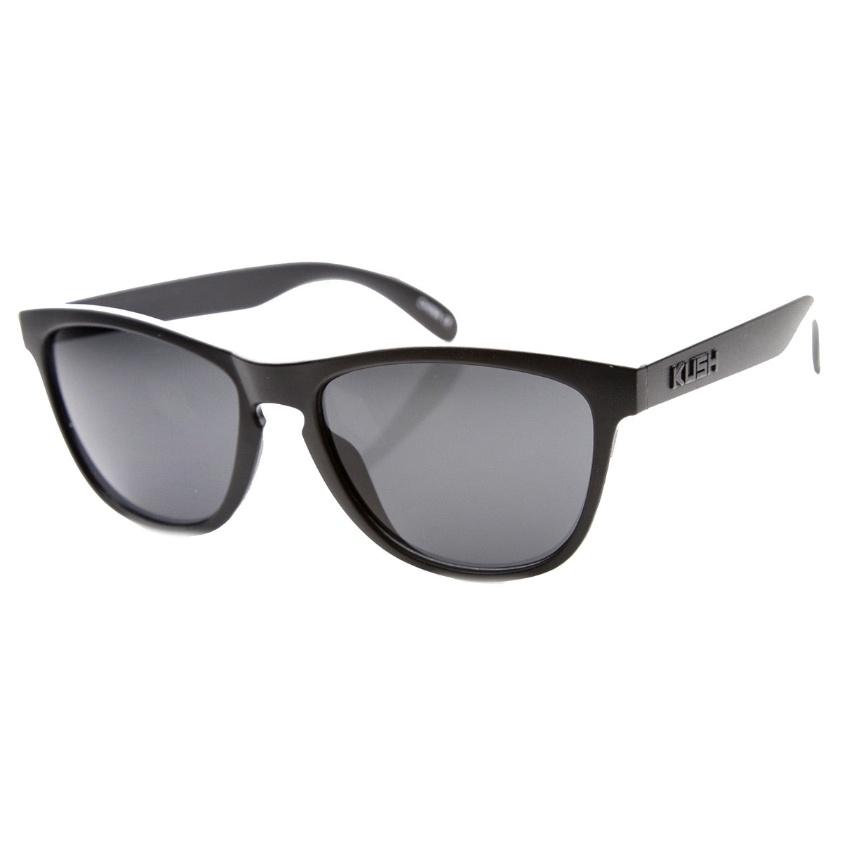 Action Sport Retro Keyhole Horned Rimmed Sunglasses - sunglass.la