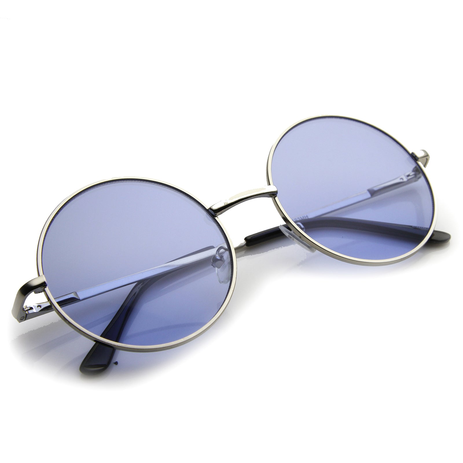 Womens Round Sunglasses With Uv400 Protected Composite Lens Sunglassla 