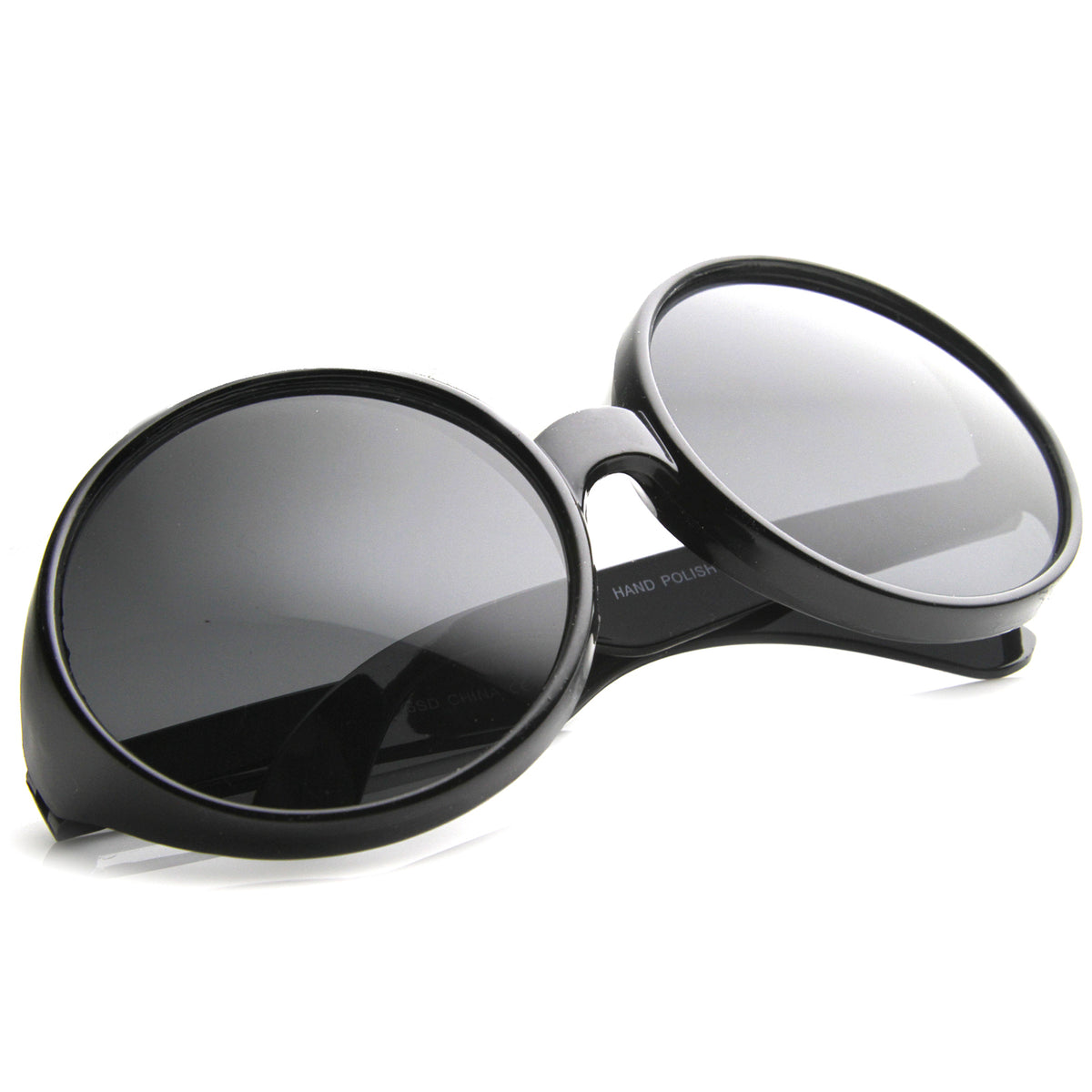 Womens Round Sunglasses With Uv400 Protected Composite Lens Sunglassla 