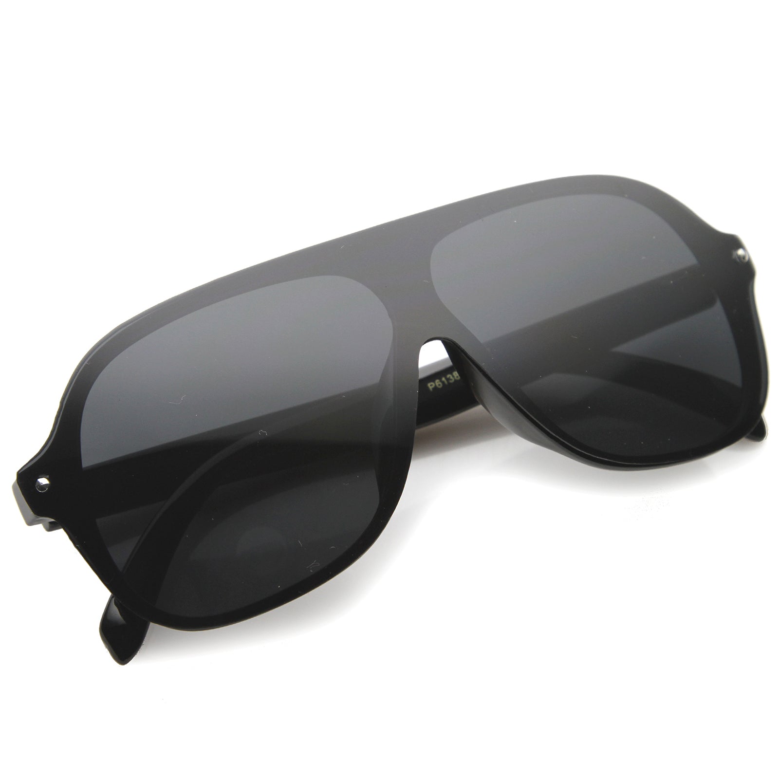 Mens Rimless Sunglasses With UV400 Protected Mirrored Lens - sunglass.la