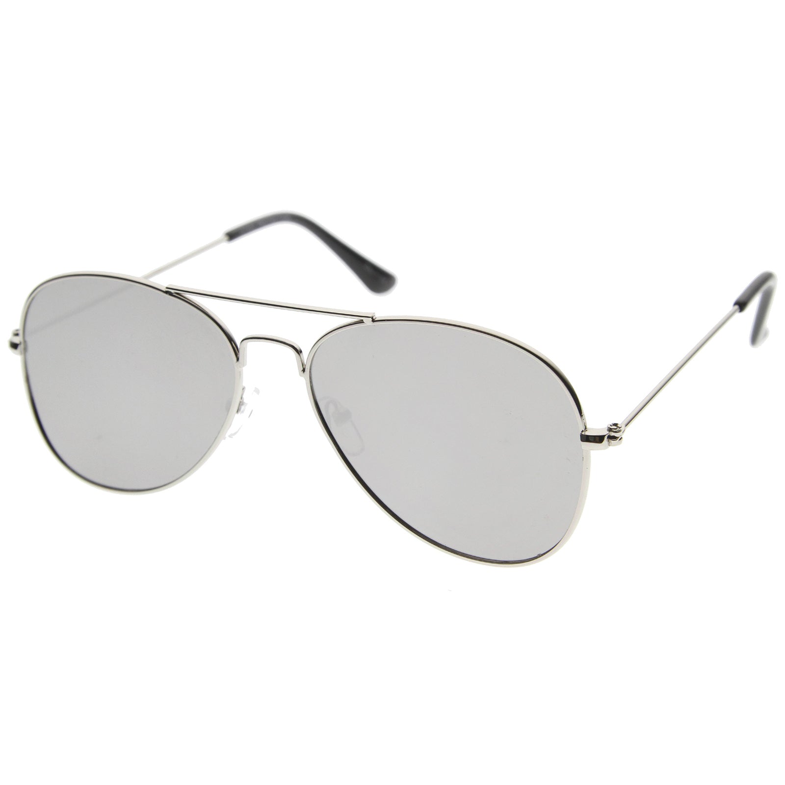 Classic Teardrop Full Metal Flash Mirrored Flat Lens Aviator Sunglasse Sunglassla 