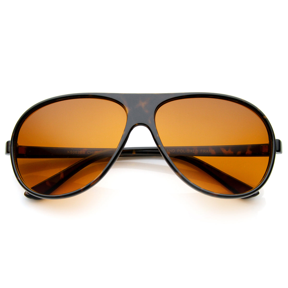 Men's Classic Casual Retro Teardrop Blue Block Lens Aviator Sunglasses ...