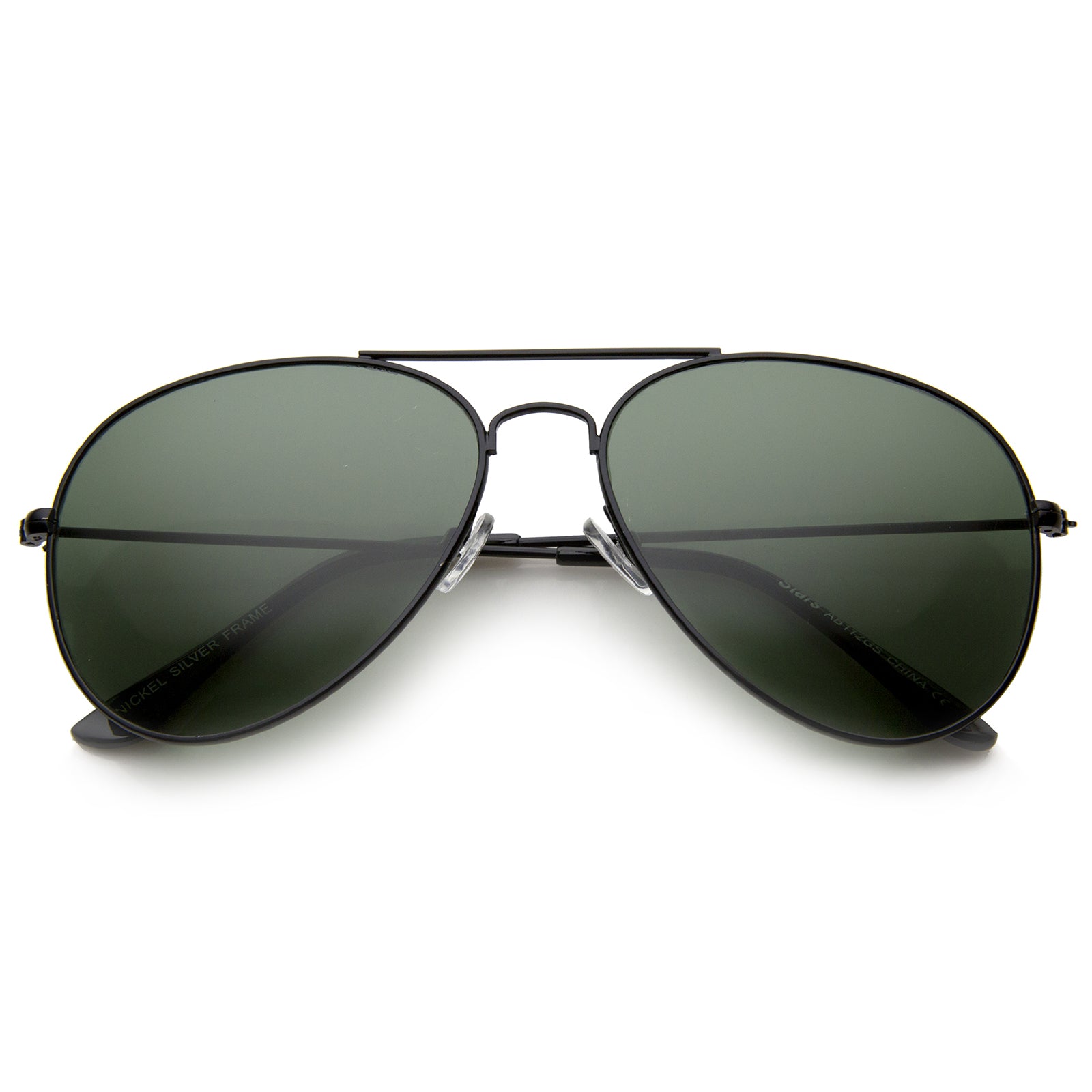 aviator green lenses
