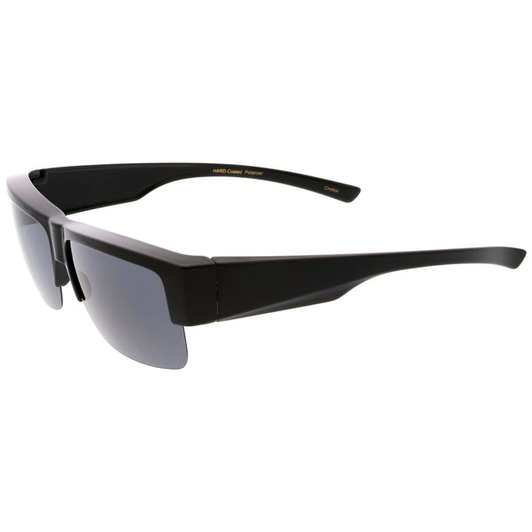 rimless rectangle sunglasses wholesale