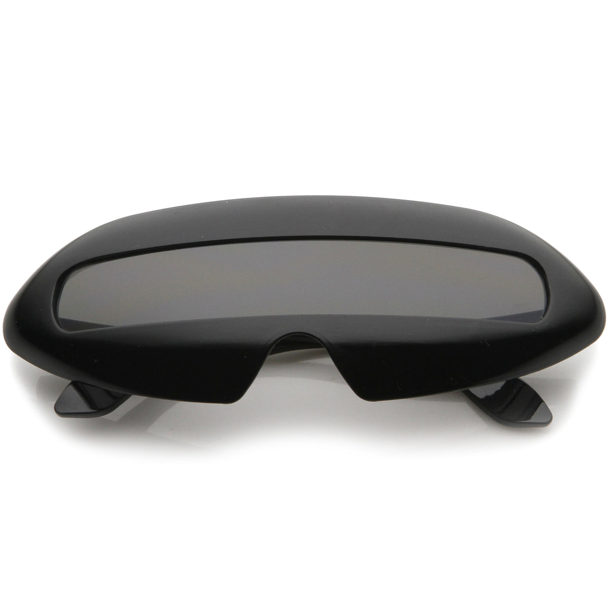 Futuristic Cyclops Costume Single Shield Lens Novelty Wrap Sunglasses Sunglassla 