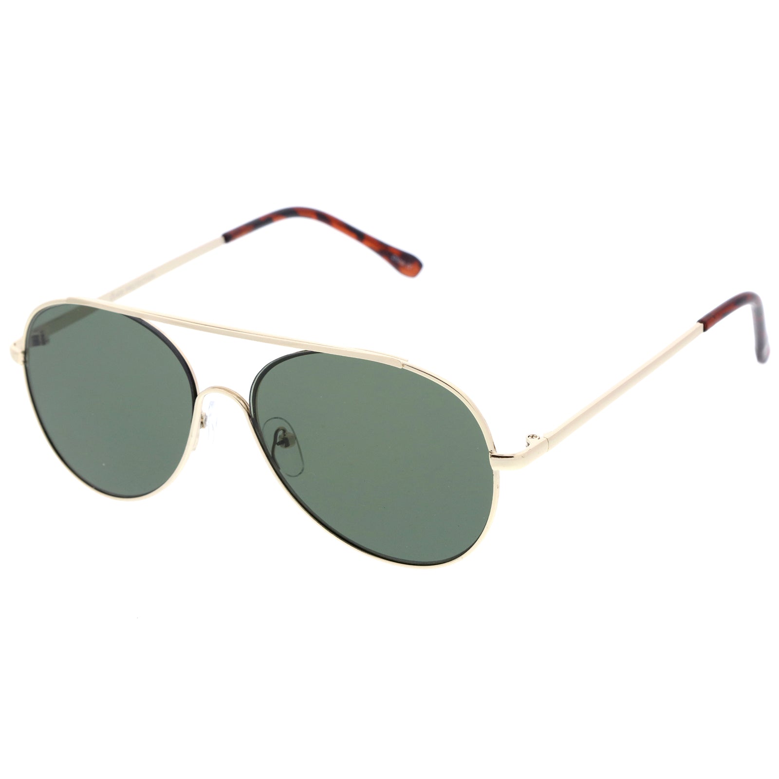 aviator semi rimless