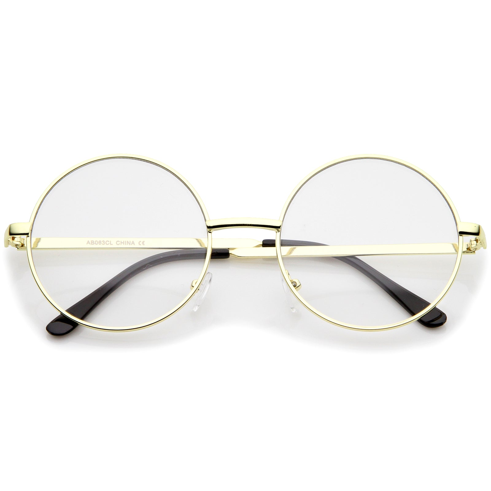 round glasses metal frame