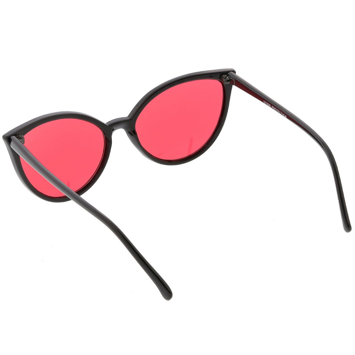 Unique Slim Cat Eye Sunglasses Round Color Tinted Lens 54mm Sunglassla 