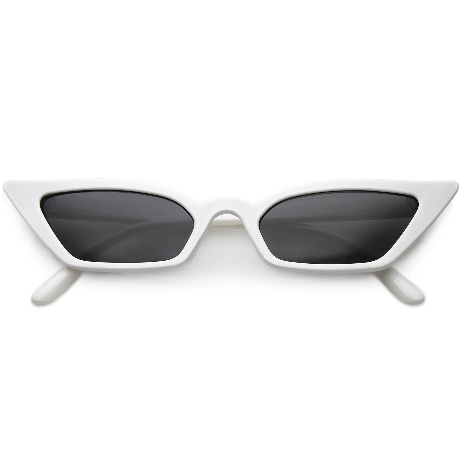 Women's Thin Extreme Cat Eye Sunglasses Rectangle Lens 47mm sunglass.la