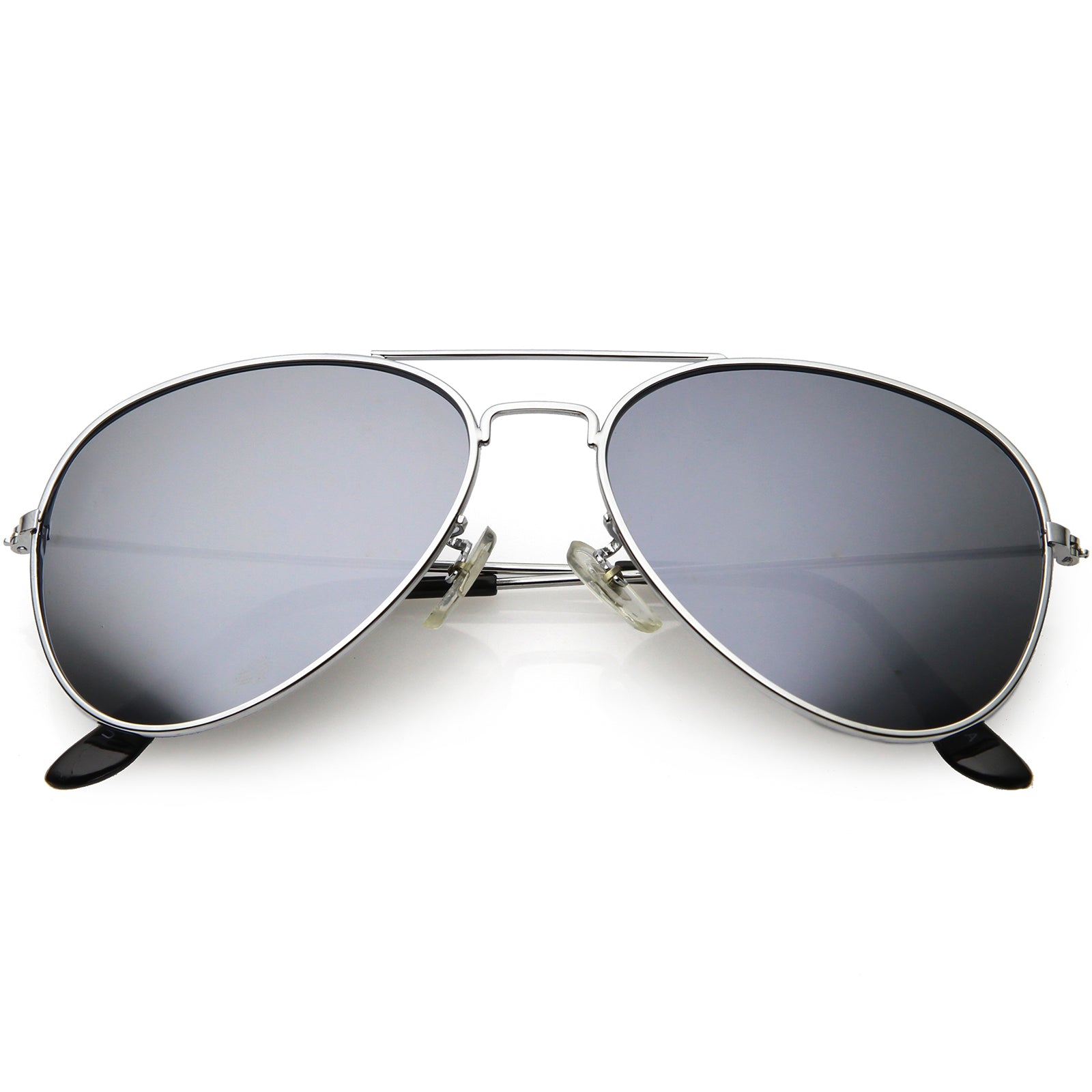 mirror lens aviator sunglasses