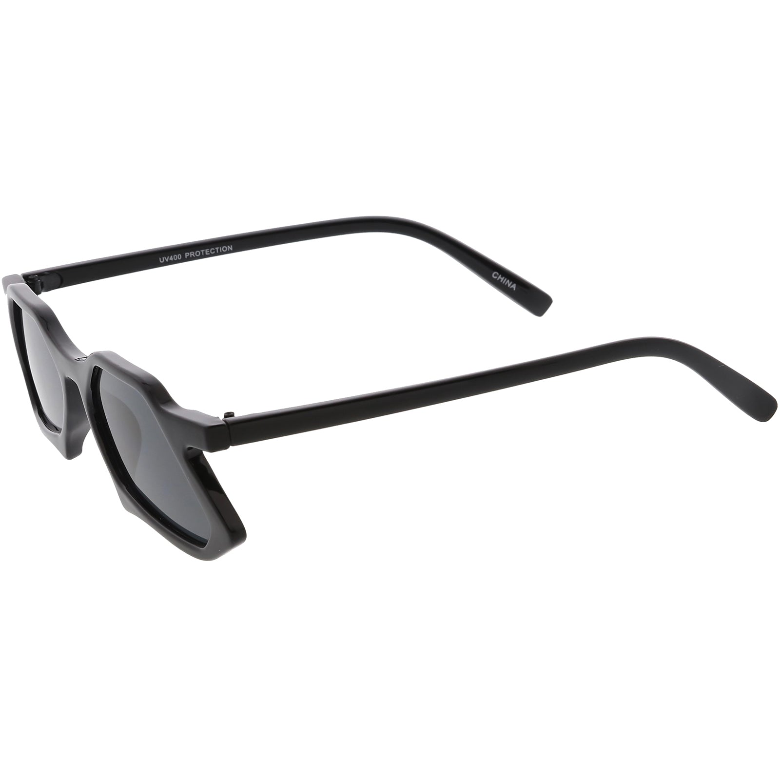 New Fashion Unique Geometric Upside Down Retro Sunglasses - sunglass.la