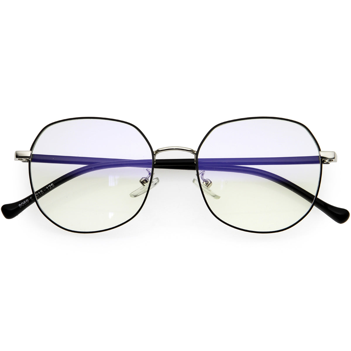 Sleek Polygon Lightweight Geometric Blue Light Glasses 50mm Sunglass La