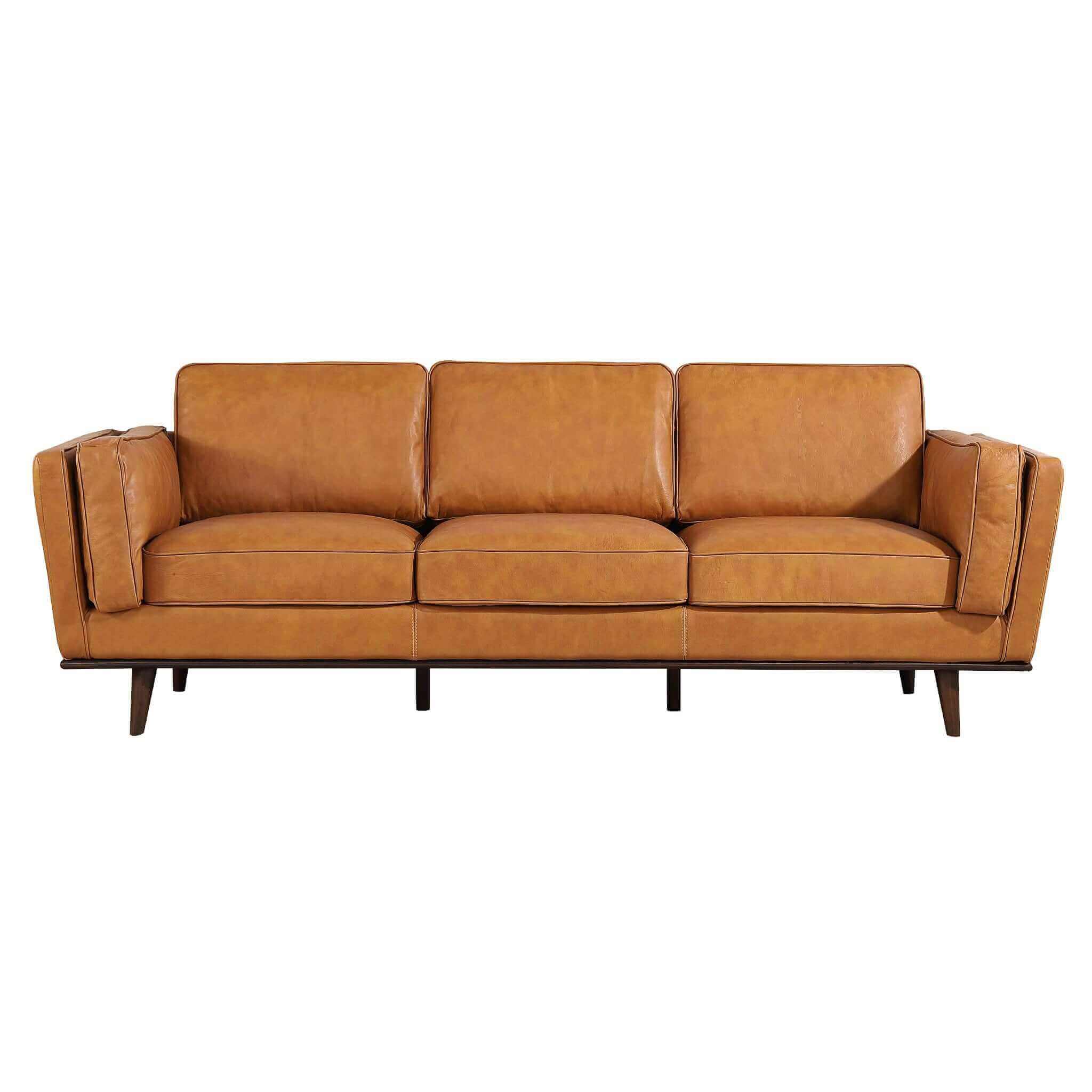 Columbia Leather Sofa - New York Modern Furniture product image