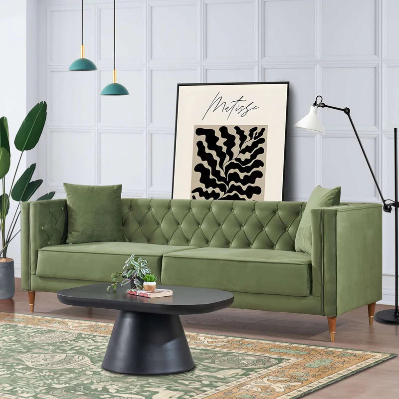 Putnam Velvet Sofa